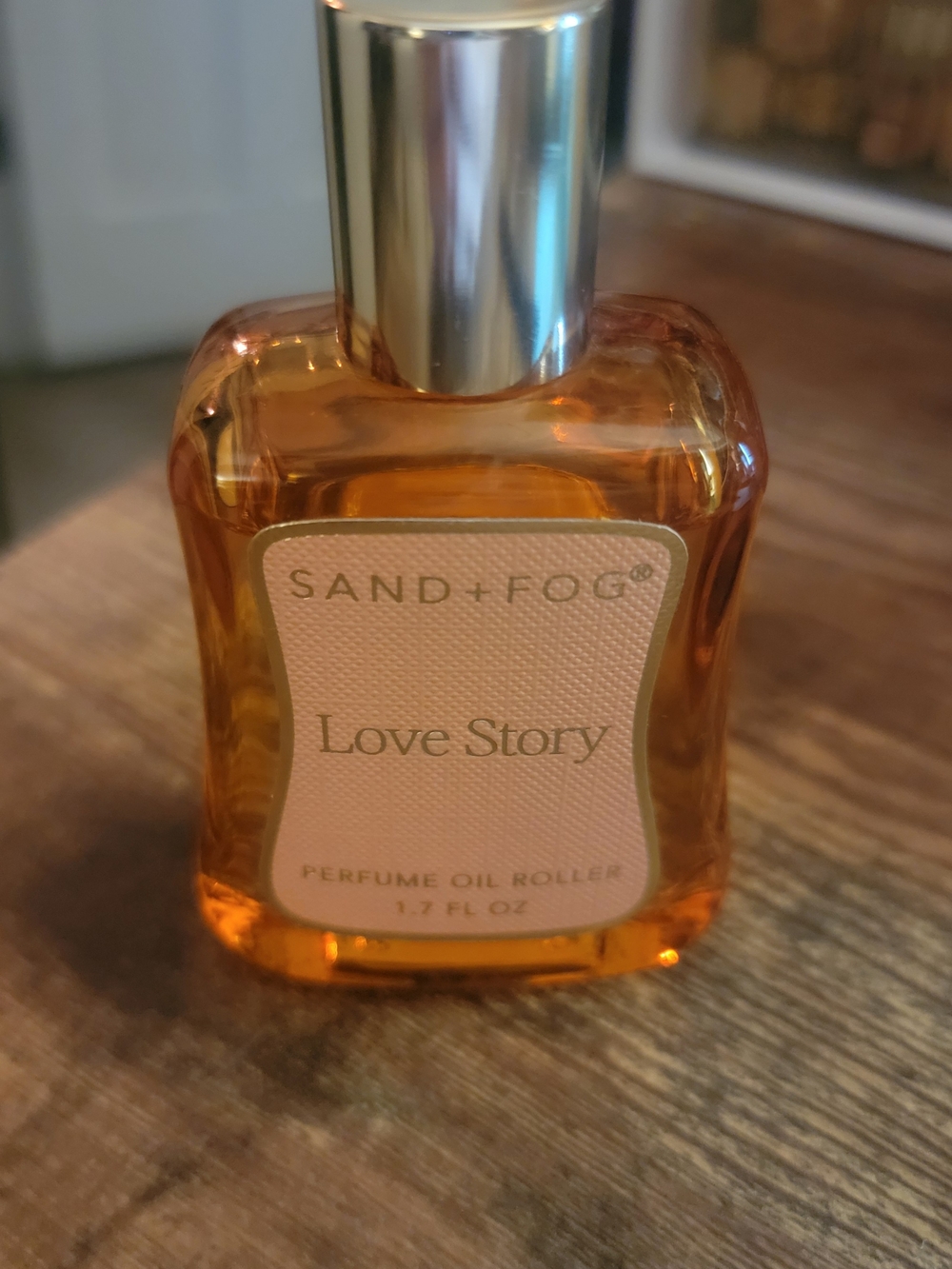 SAND + FOG Love Story Perfume Oil Roller - Amber Bottle
